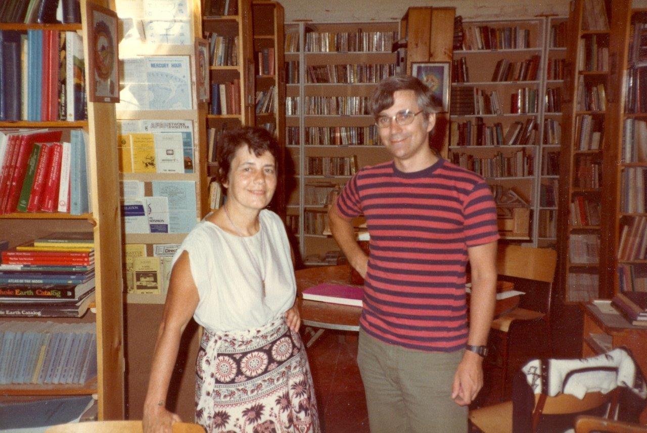 1984-09-Francoise-Gauquelin and Robin Armstrong