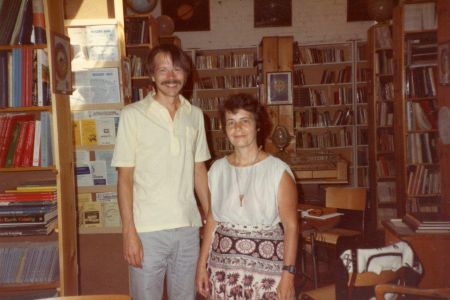 1984-07-Ken McRitchie + Francoise Gauquelin