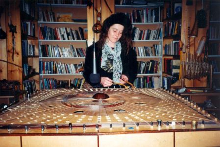 1997-909-Queen-Kathleen Richardson on the Celestial Harp!